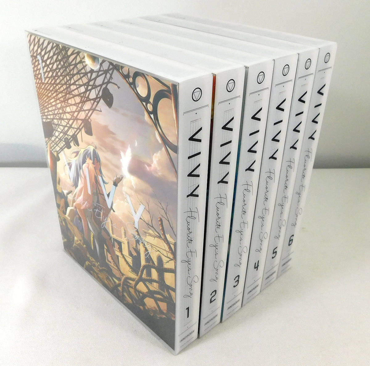 即決】Blu-ray「Vivy -Fluorite Eye's Song- 全6巻セット 完全生産限定