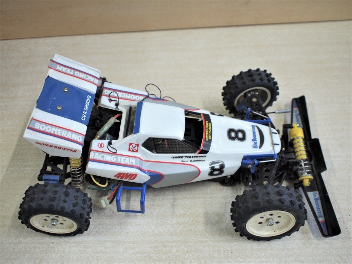 W1211] タミヤ 1/10電動RC 4輪駆動レーシング・バギー ブーメラン4WD 