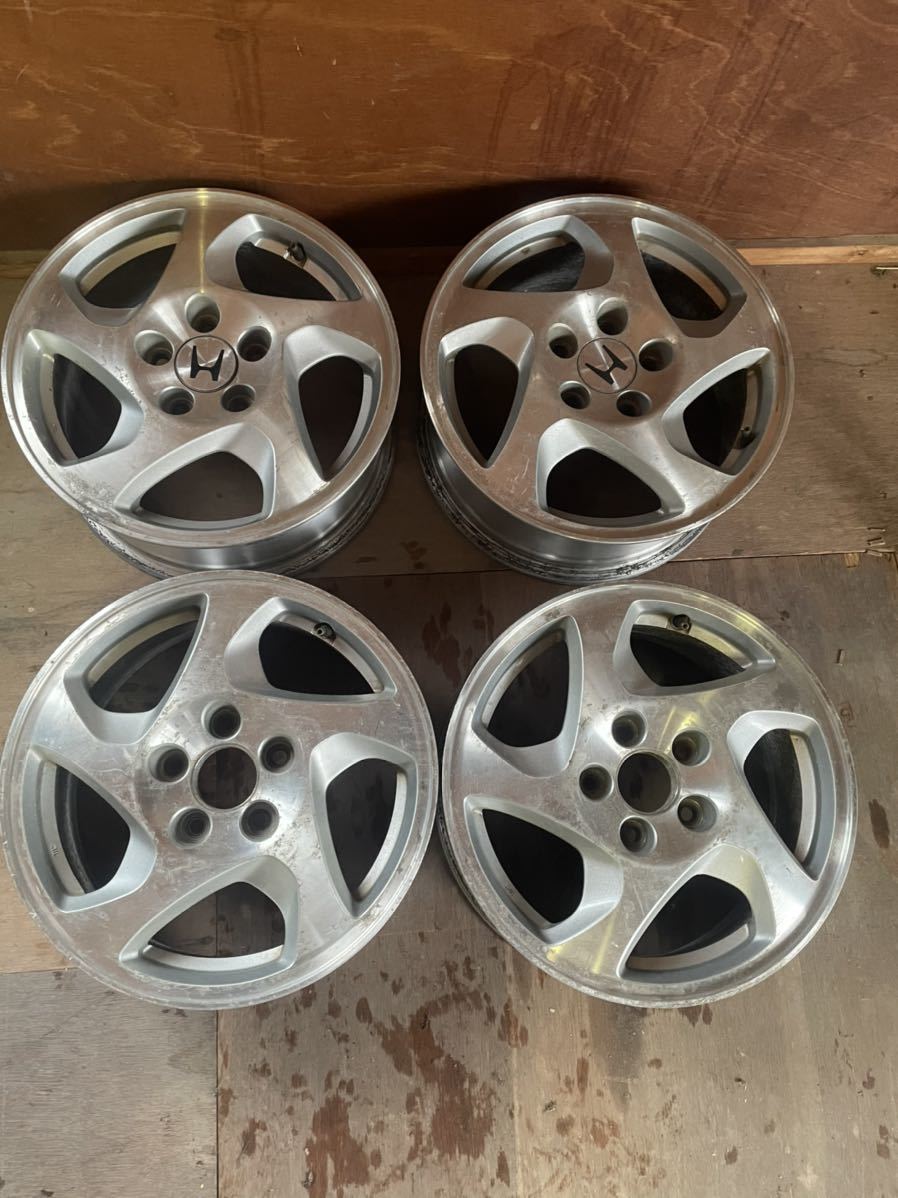 プレリュードBB6純正ホイール USDM JDM 16×6.5+55 5H/114.3 純正アルミ 