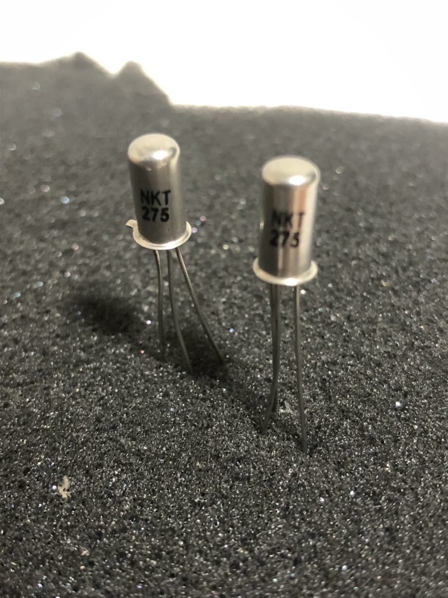 良測定値！60年代ファズフェイスの製作に】NKT275ゲルマニウム