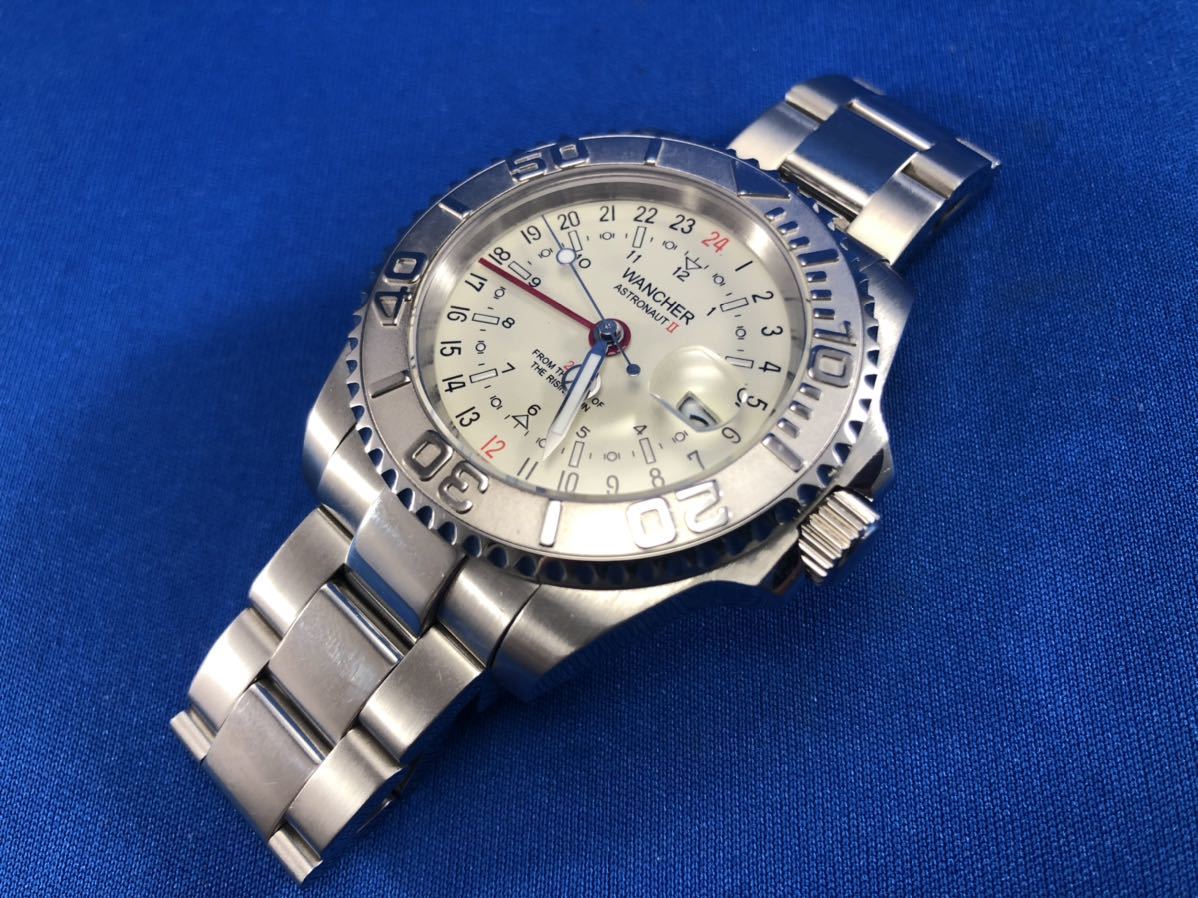 稼働美品!!】ワンチャー・アストロノート Ⅱ・デイト・オートマチック  