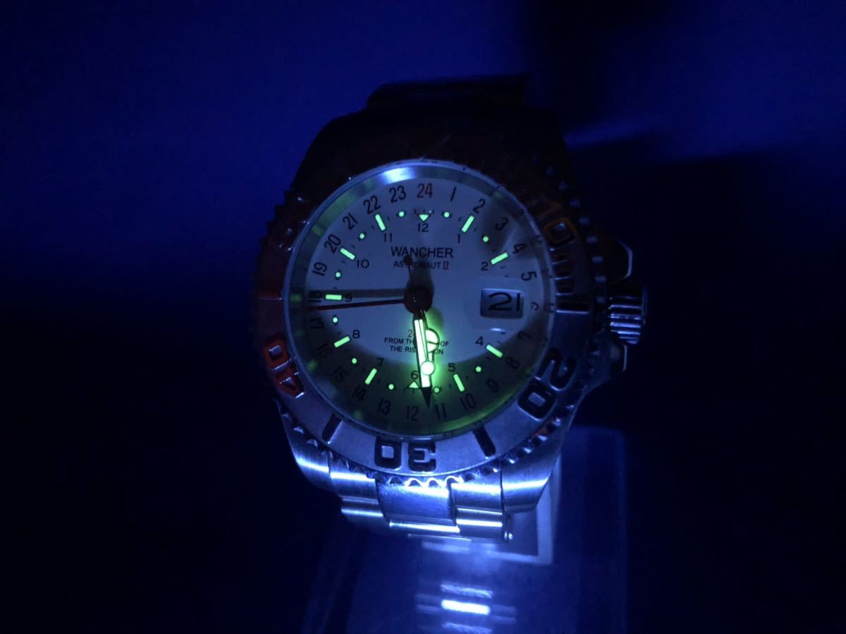 稼働美品!!】ワンチャー・アストロノート Ⅱ・デイト・オートマチック  