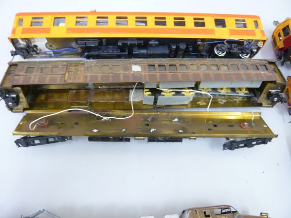 10》 ジャンク 真鍮製 HOゲージ 外国車両 12両 現状品 1700系1