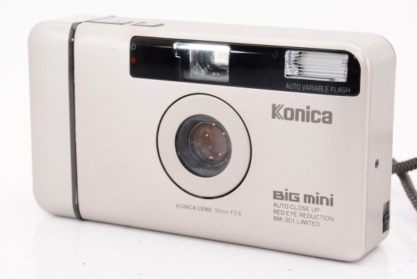 mini BM-301 コニカ Konica Big KONICA BiG BIG 35mm BM-301並品 Mini F3.