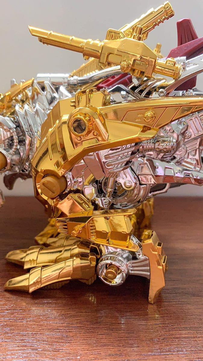 ZOIDS ゾイドワイルド ZW33 ジェノスピノ ゴールド シルバーメッキ