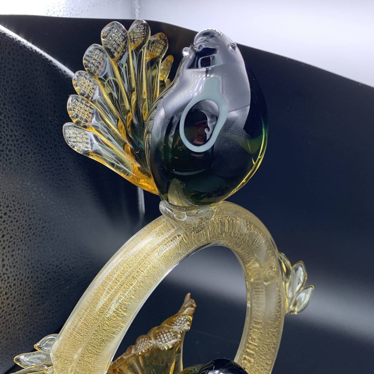 ムラーノ イタリア ムラーノガラス 鳥 MURANO イタリア製 鶏 ニワトリ