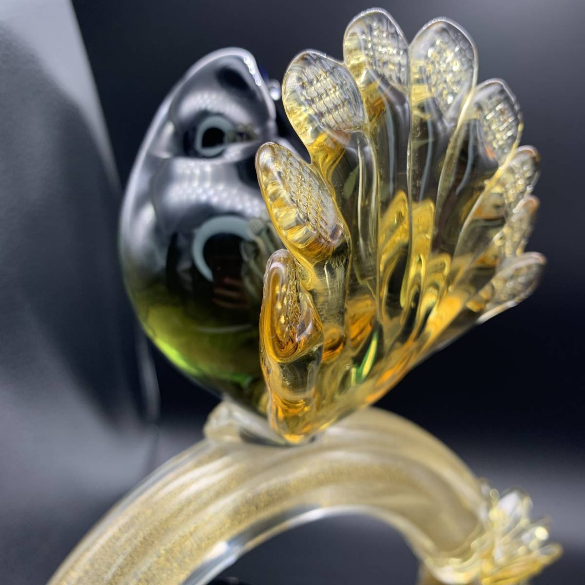 ムラーノ イタリア ムラーノガラス 鳥 MURANO イタリア製 鶏 ニワトリ