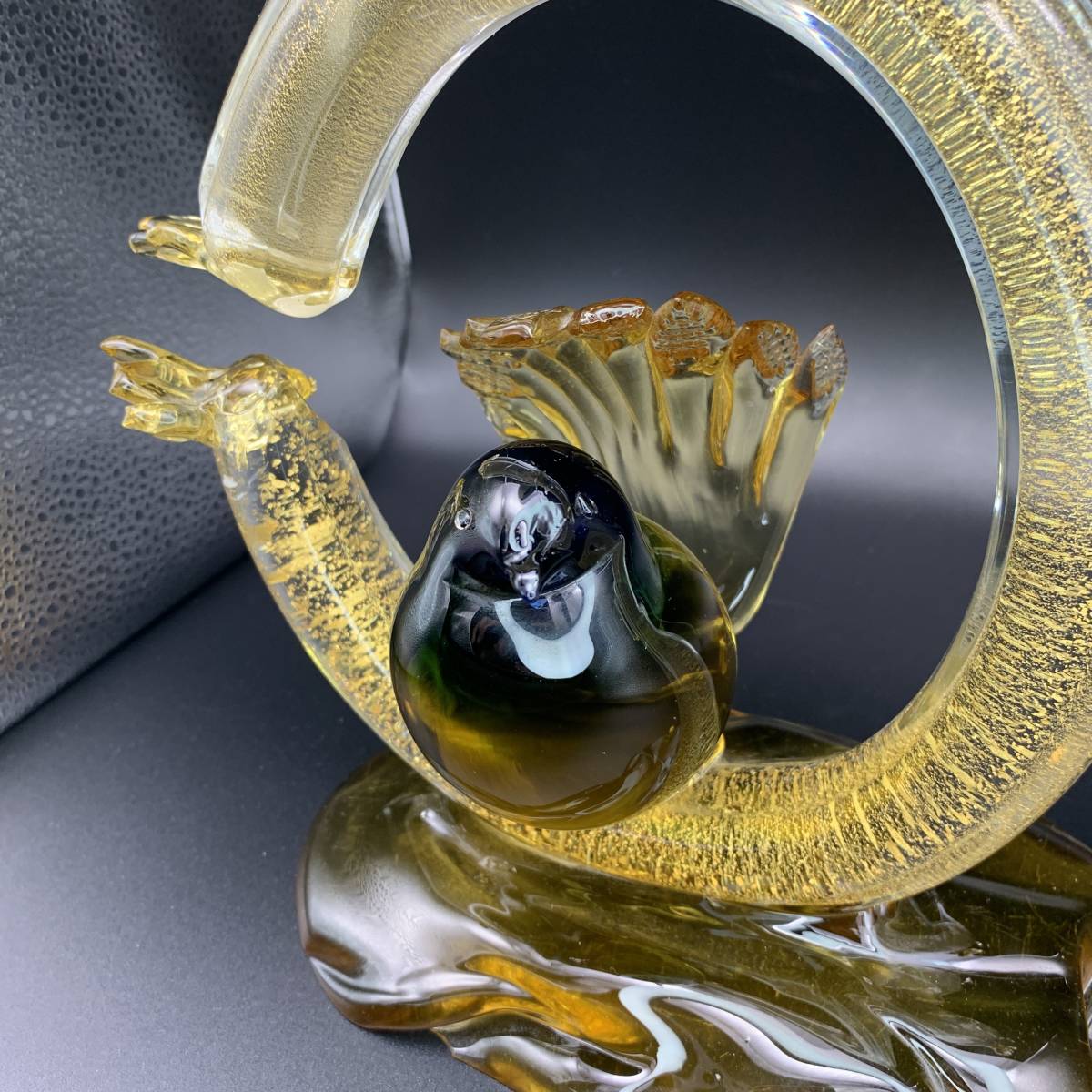 ムラーノ イタリア ムラーノガラス 鳥 MURANO イタリア製 鶏 ニワトリ