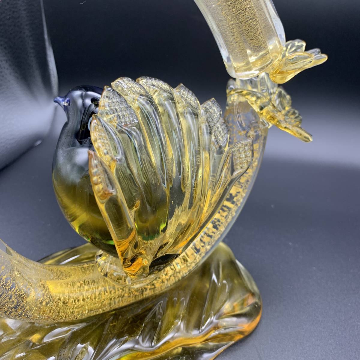 ムラーノ イタリア ムラーノガラス 鳥 MURANO イタリア製 鶏 ニワトリ