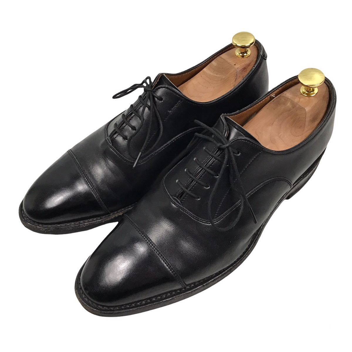 1514【REGAL】美品 ストレートチップ 内羽根式 レザー 革靴 W21A エア