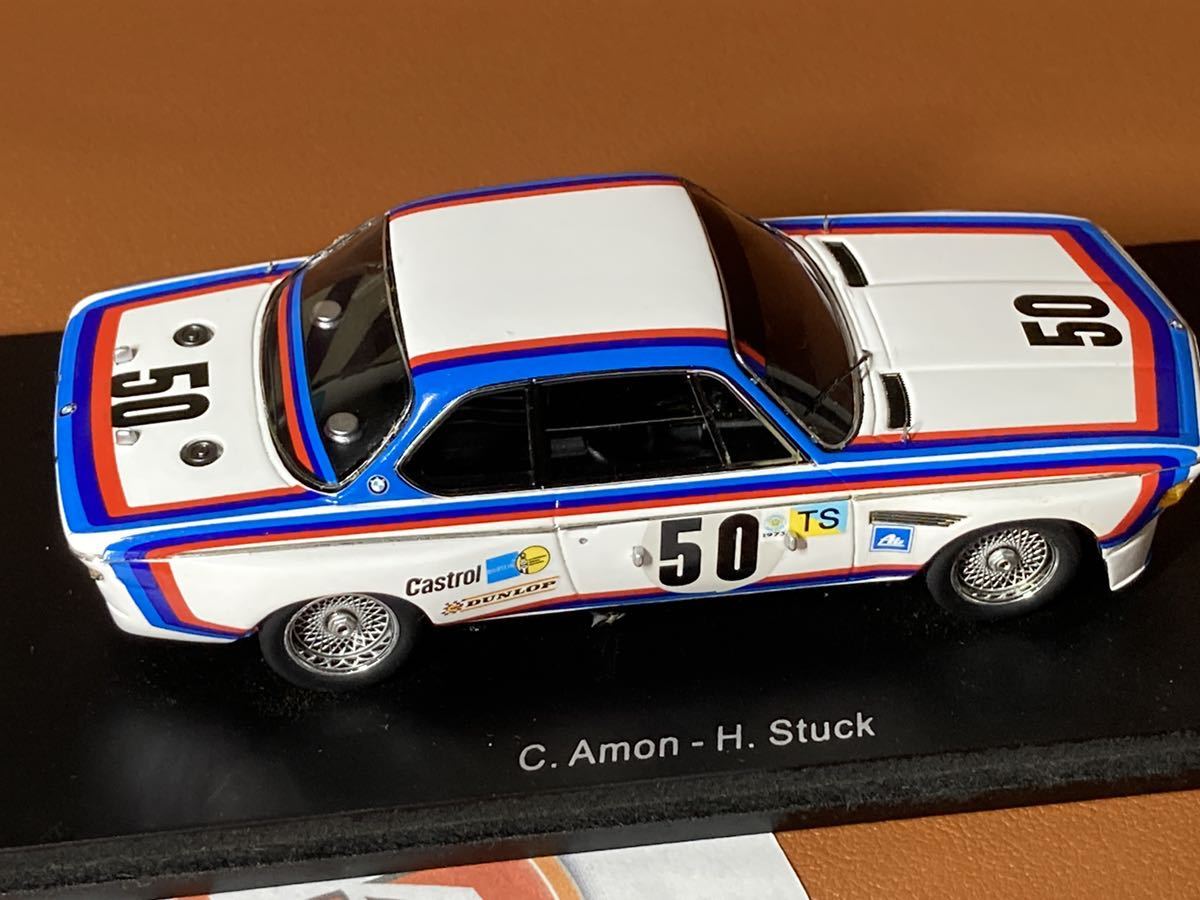 1/43○スパーク○BMW 3.0 CSL #50 ルマン Le Mans 1973○spark○C.Amon