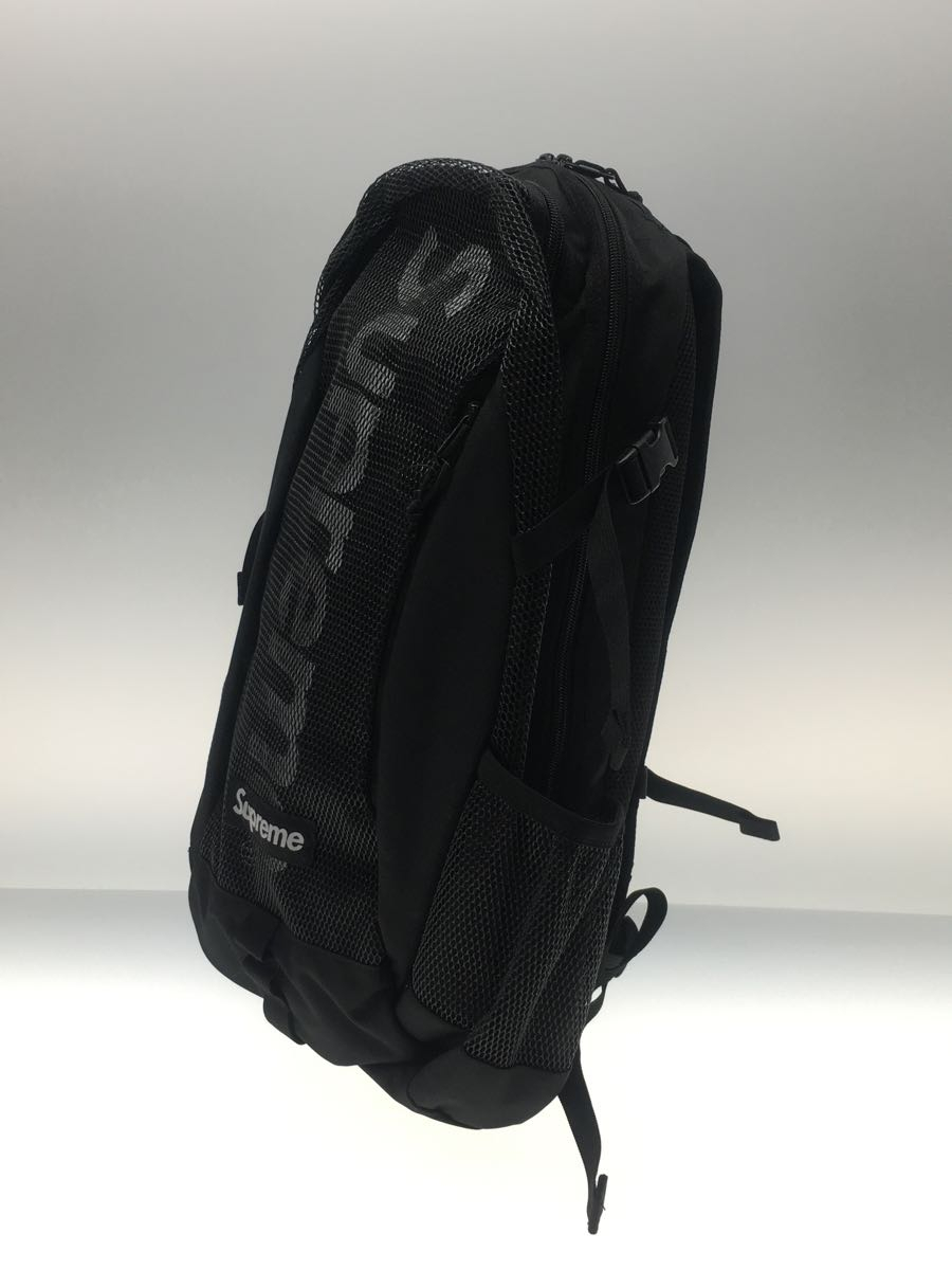 Supreme◇リュック/BLK/20SS/Backpack/メッシュ(リュックサック 