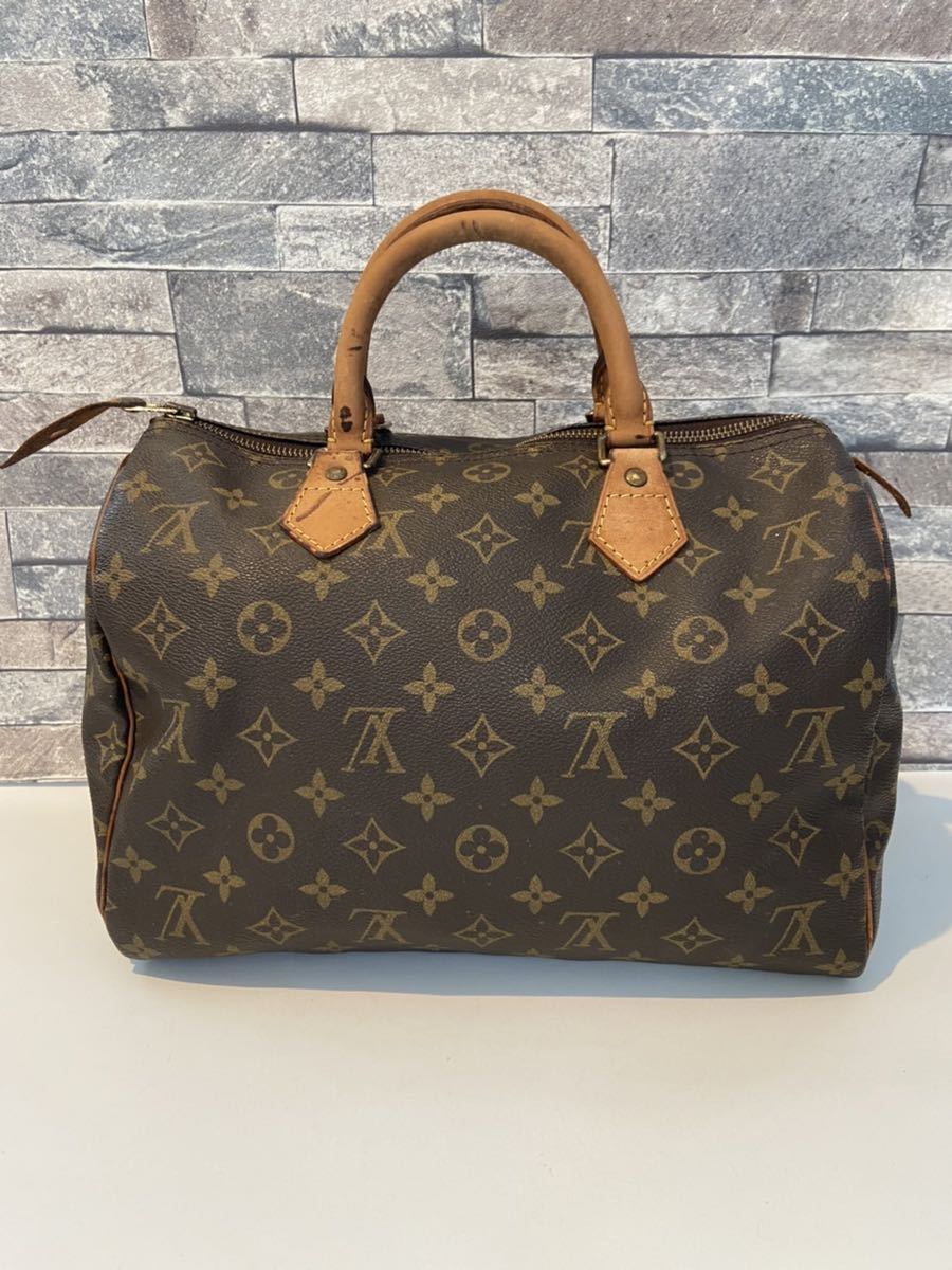  1円 極 ルイヴィトン スピーディ30 M41526 モノグラム ハンドバッグ パドロック カデナ 付属 LOUIS VUITTON(ハンドバッグ)｜売買されたオークション情報、yahooの商品情報をアーカイブ公開 - オーク かばん、バッグ
