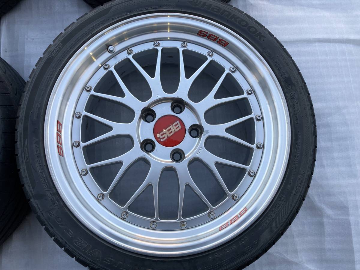 BBS LM 18インチ9J・8Jアルミ4本セット タイヤ、ホイール 18