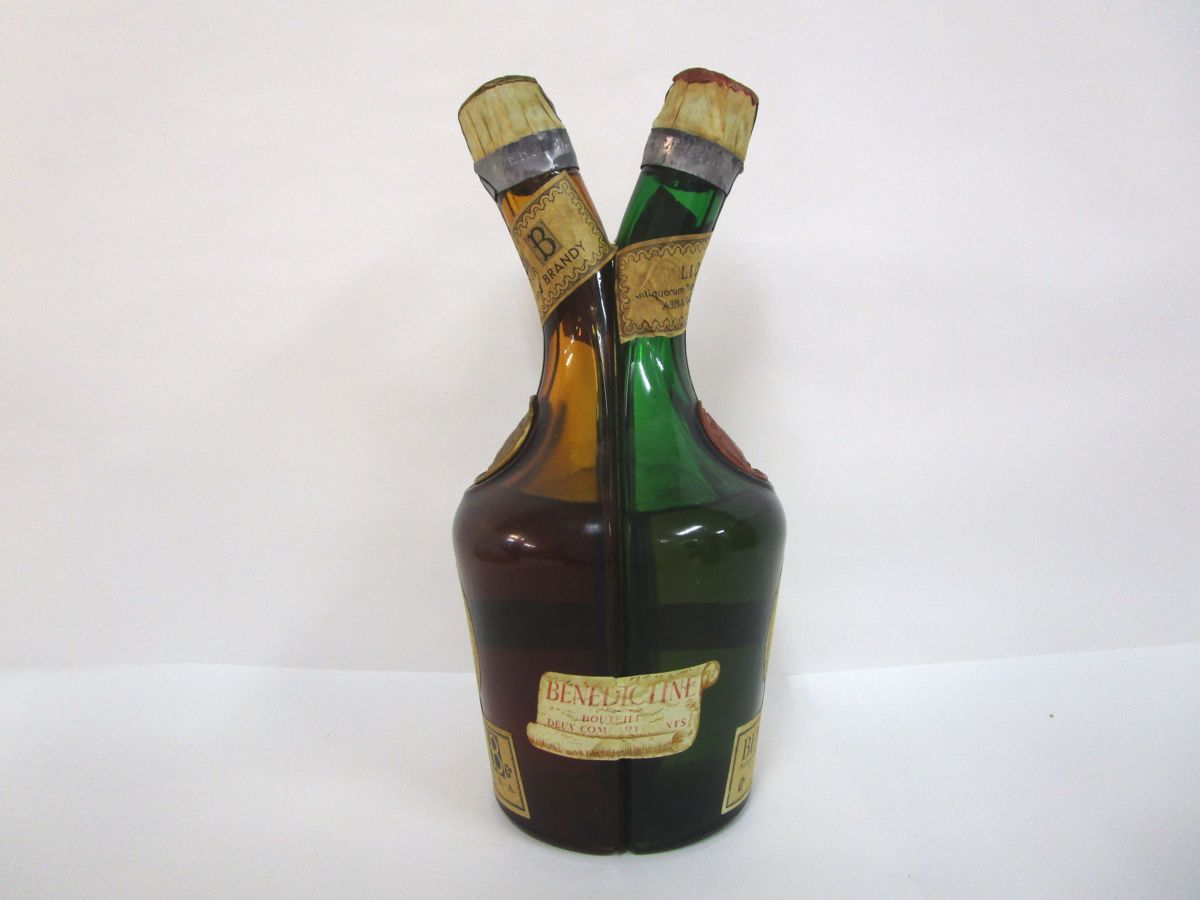 古酒 未開栓 BENEDICTINE ベネディクティン DOM B&B ツインボトル