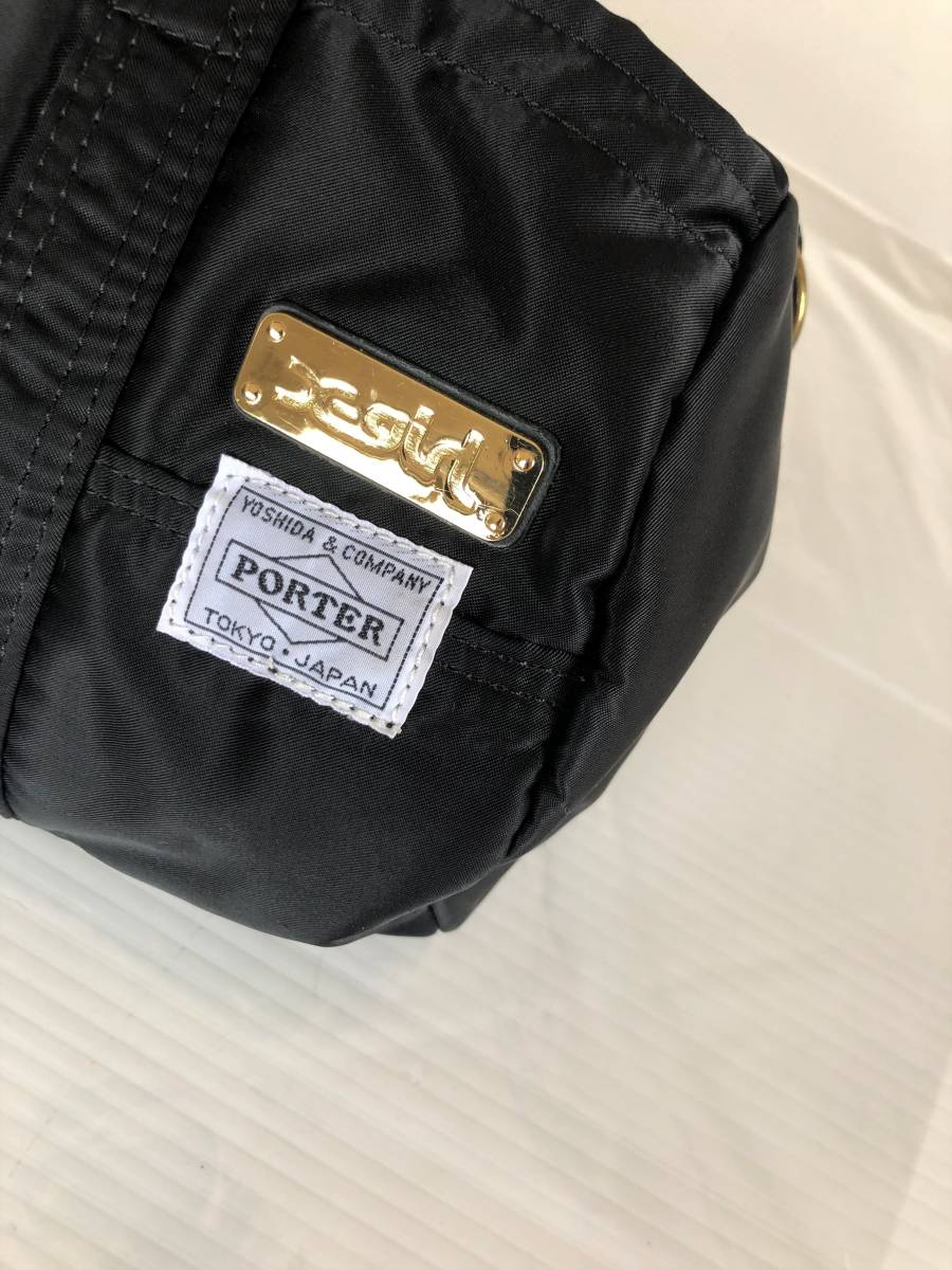 美品 PORTER x X-girl 2WAY ショルダーバッグ ポーター PORTER GIRL 