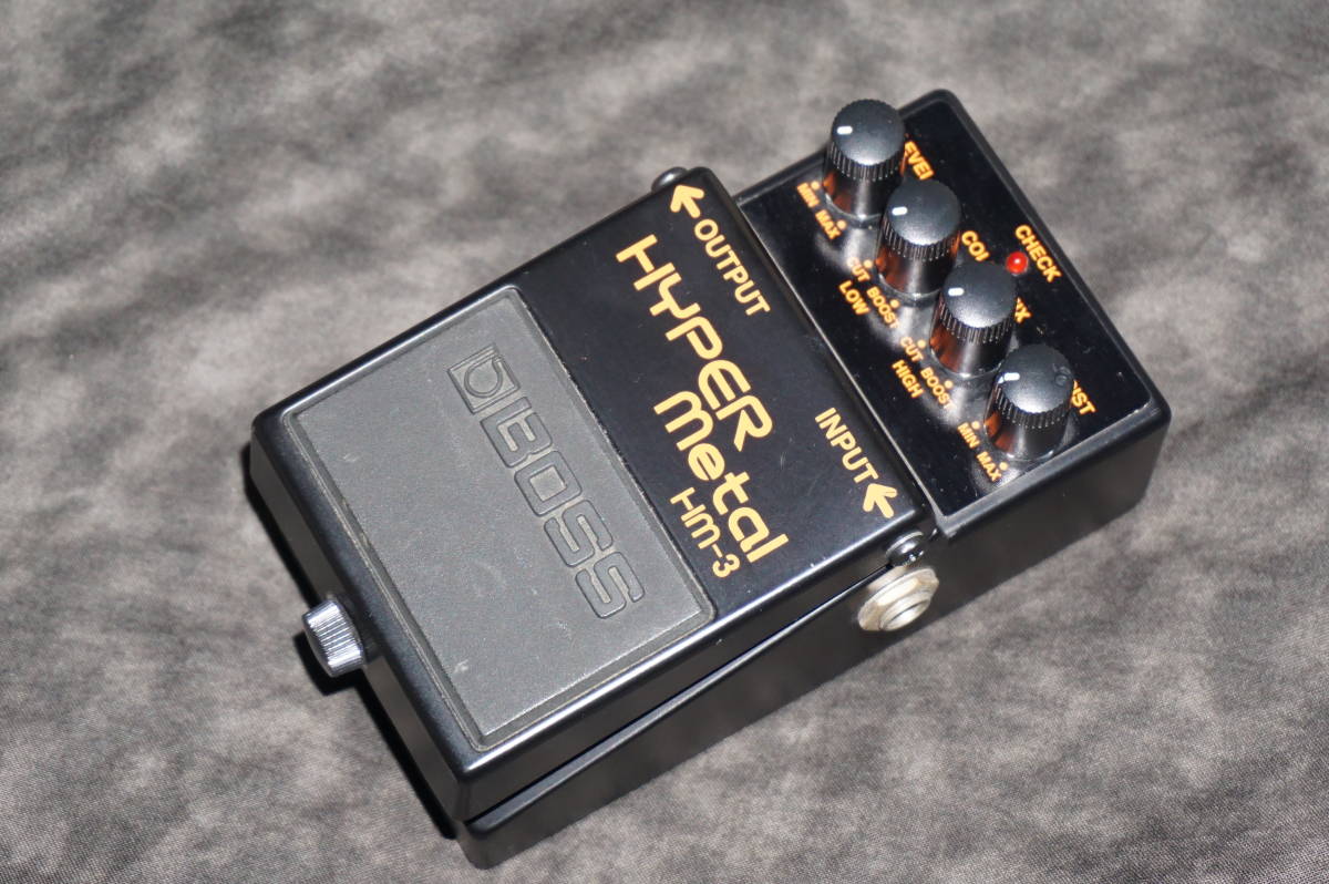 【美品】BOSS HYPER l HM-3 台湾製 □ BOSS ボス □ HYPER Metal ハイパーメタル CEマークなし 【 HM-3