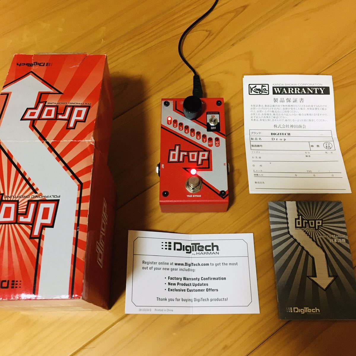 便利□Digitech Drop ピッチシフター デジテック DROP |