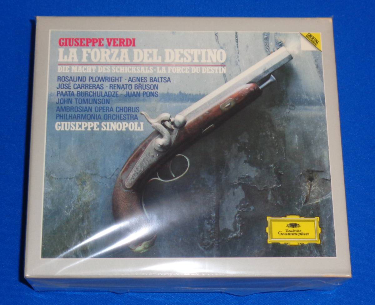 ヴェルディ 歌劇 運命の力 全曲 ジュゼッペ シノーポリ フィルハーモニア管弦楽団 ロザリンド プロウライト S 他 オペラ 売買されたオークション情報 Yahooの商品情報をアーカイブ公開 オークファン Aucfan Com