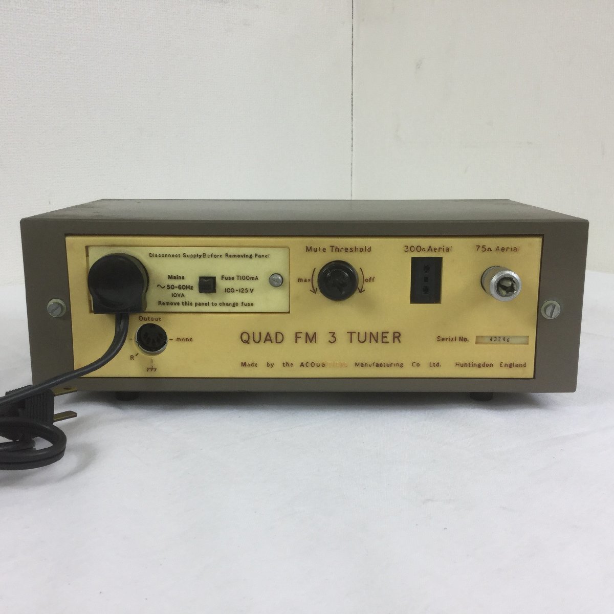 FM3 QUAD - 公式通販 FMチューナー クォ―ド イギリス国内仕様 Tuner