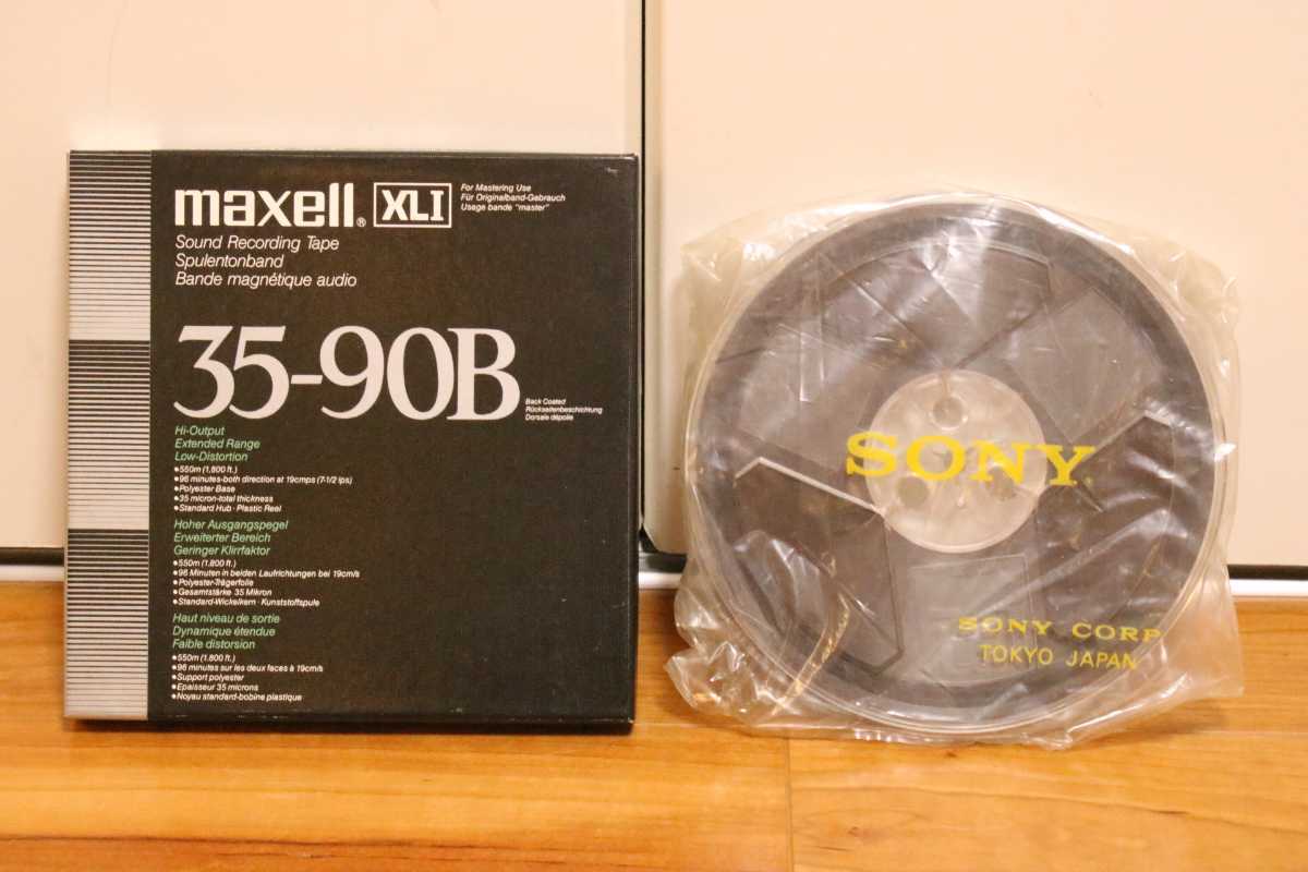 4本セット】maxell マクセル XLI 35-90B 7号 オープンリールテープ