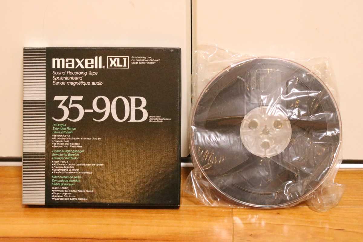4本セット】maxell マクセル XLI 35-90B 7号 オープンリールテープ