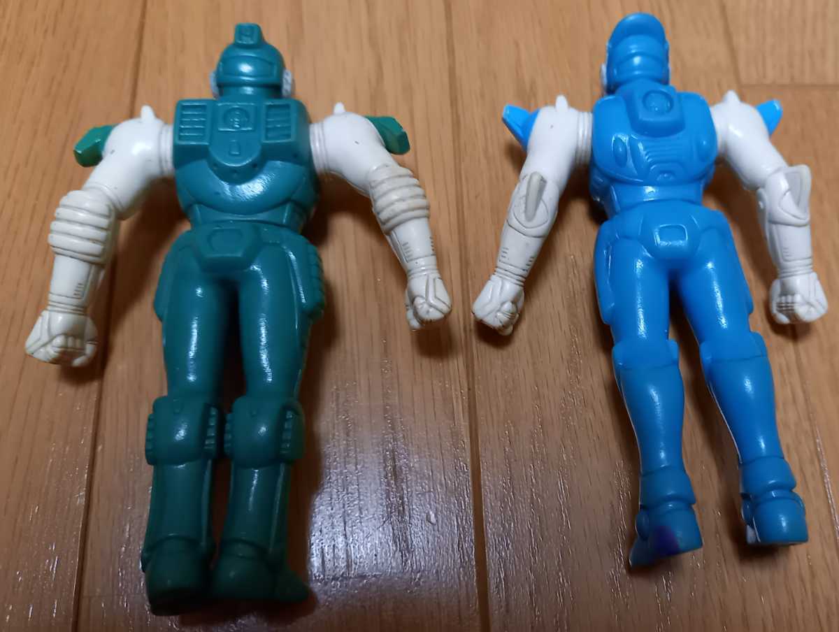 タカラ 電脳警察サイバーコップ ソフビ サイバー対決セット ジャンク