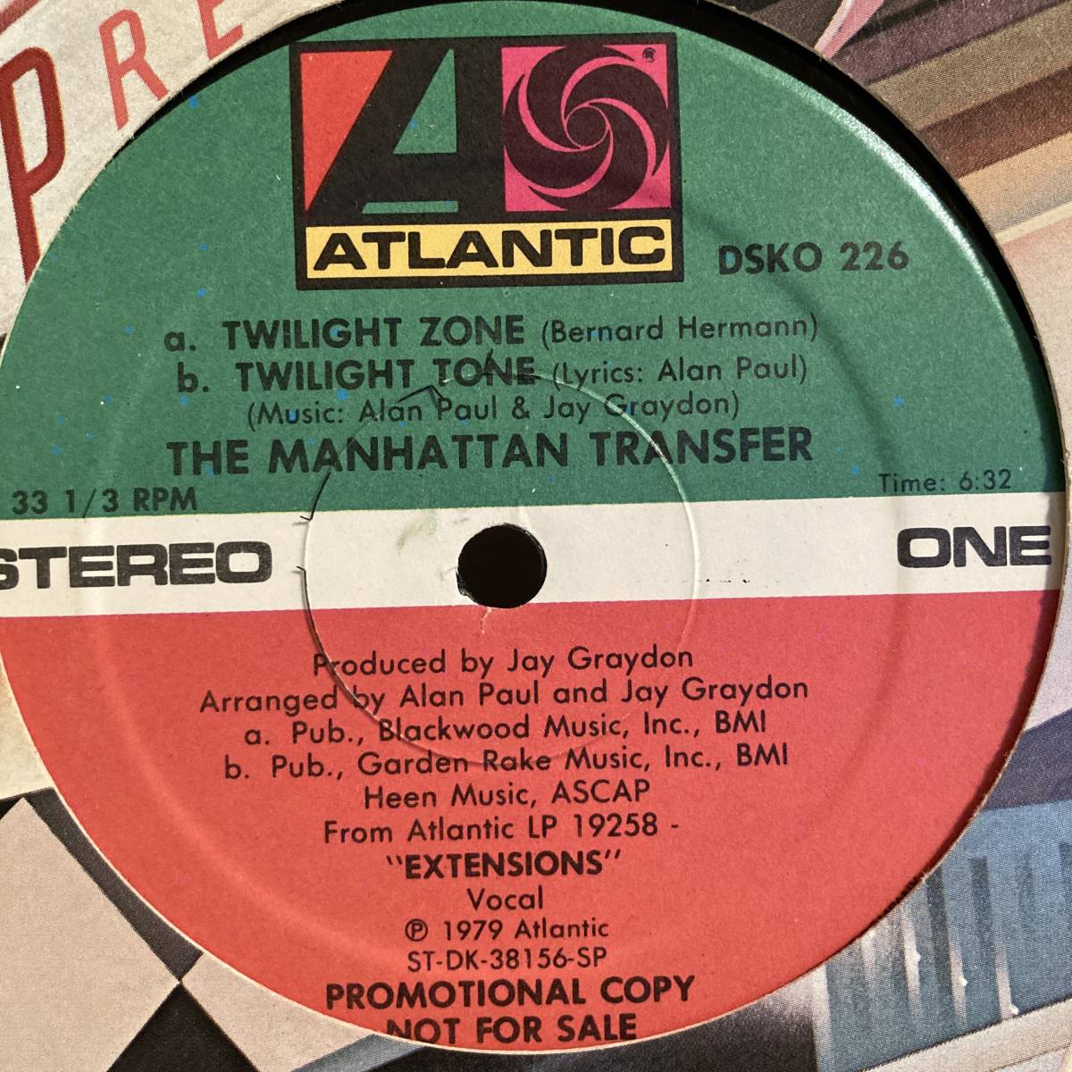  The Manhattan Transfer - Twilight Zone 12 INCH(ディスコ)｜売買されたオークション情報、yahooの商品情報をアーカイブ公開 - オークファン ディスコ