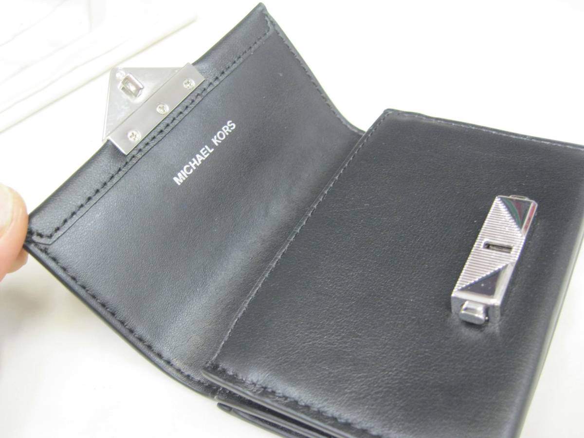 MICHAEL マイケルコース 財布 KORS ミニ財布 コンパクト アウトレット 折財布 レディース 3つ折り 三つ折り財布 マイケル PVC レザー ミニ ミニ財布（ブランドマイケル・コース）（レディース財布