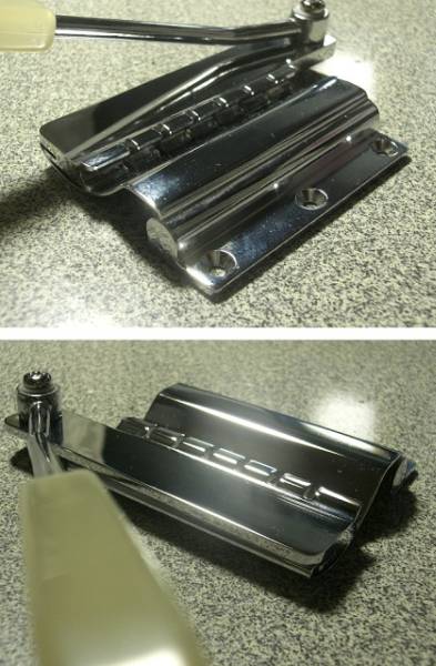 ギブソン系 板バネ・アーム・ユニット Flying V, SG トレモロ(ブリッジ