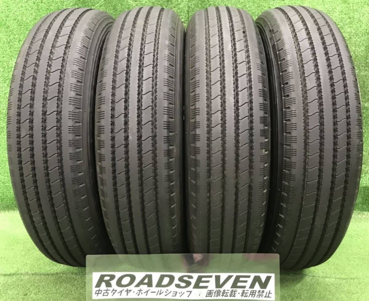 195/85R16 114/112L LT 4本Set 2021年製 ヨコハマ YOKOMAMA RY108A 約8.5