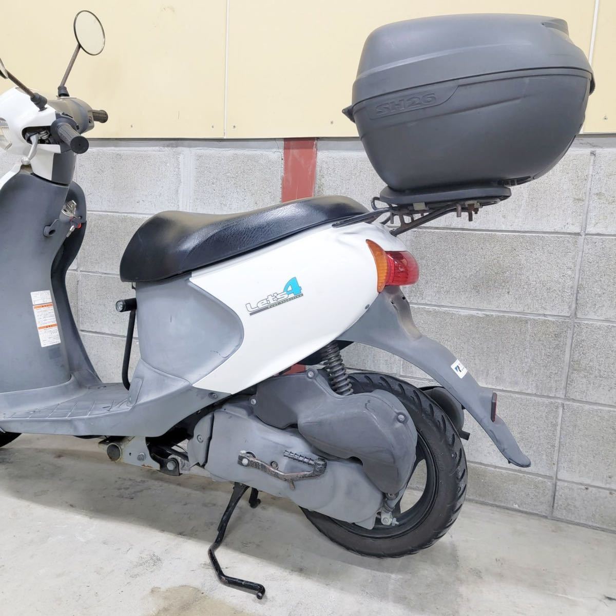 引き取り限定 スズキ レッツ4 50cc原付バイク SUZUKI レッツ4
