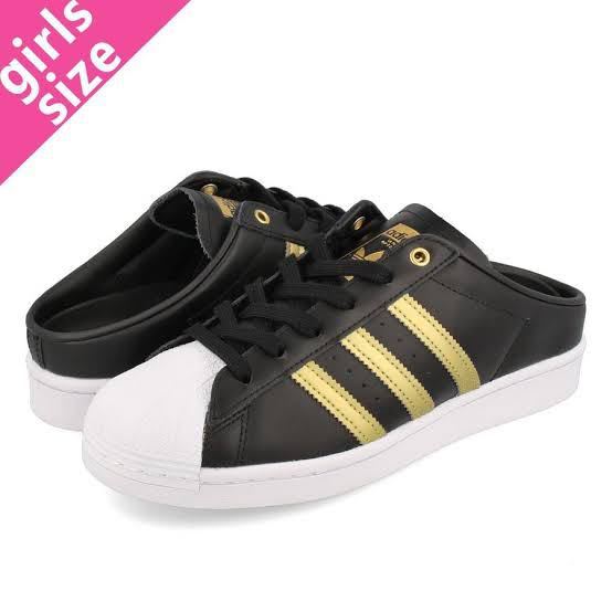adidas アディダス スーパースター ミュール サンダル レディース オリジナルス MULE Originals originals | UP TO 黒 新品 SST