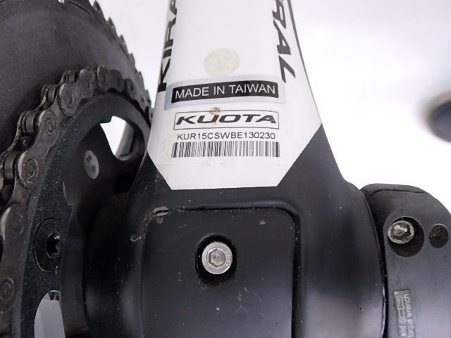 美車 KUOTA/クォータ フルカーボンロードバイク KIRAL 2015/Shimano 