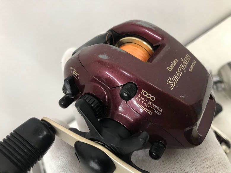シマノ スコーピオン メタニウムXT 赤メタ ジャンク バンタム 中古品
