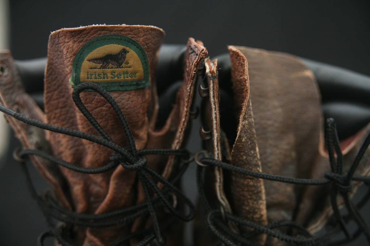 値下げ！ 良品！激レアブーツ redwing 9 D 858 半円犬タグ 90年代 