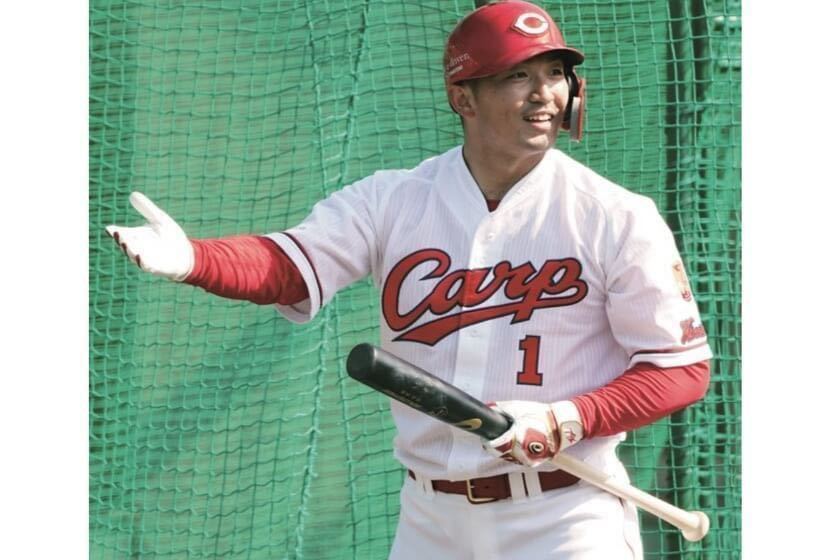広島カープ 鈴木誠也 支給品 バッティンググローブ バッティング手袋