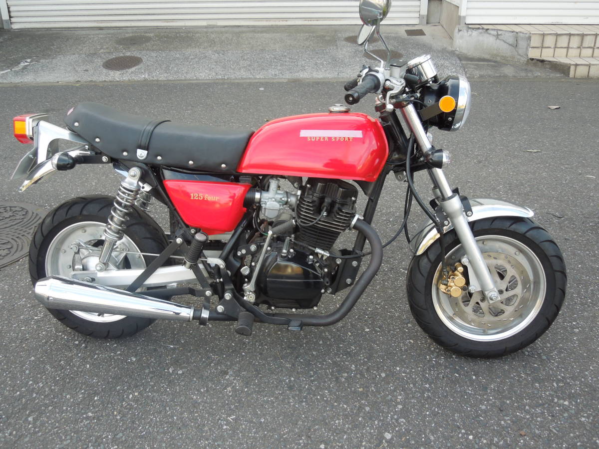 中華エイプ125cc キットバイク ヨンフォア仕様 完全版！中華エイプでヨンフォア！4mini - YouTube