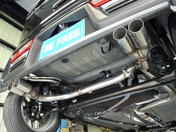 HA36S 2WD アルトワークス オールステンマフラー 左右4本出し！ 直管