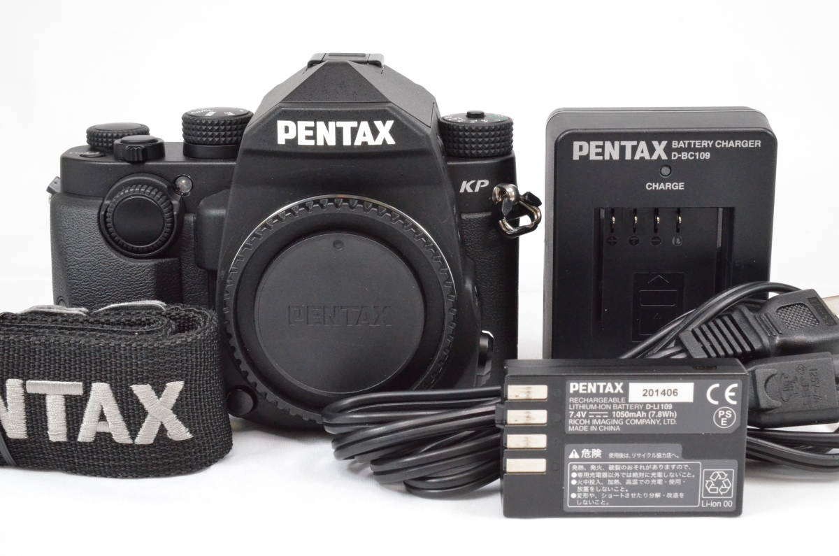 ショット数 わずか3，587回！ ペンタックス PENTAX KP ボディ ブラック