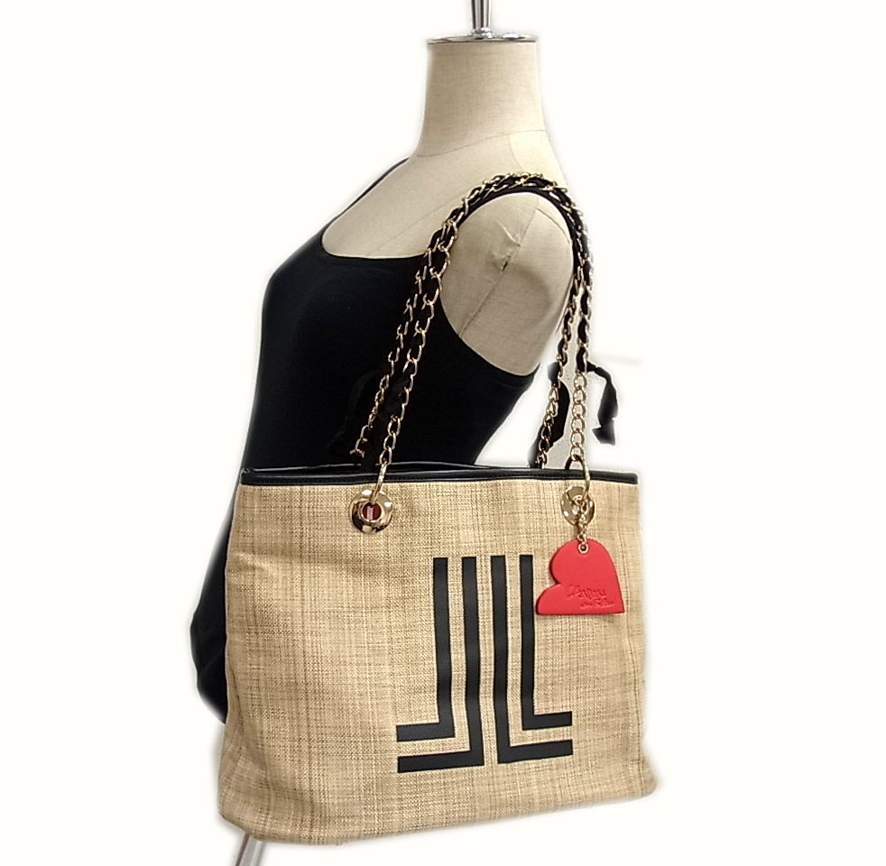 LANVIN PARIS ランバン トートバッグ チェーントート ランバンパリス  