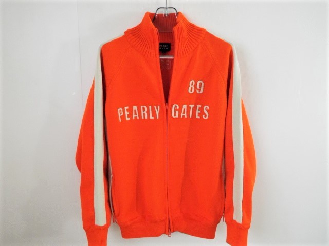 ☆美品☆PEARLY GATES パーリーゲイツ / PG89 フルジップ ニット
