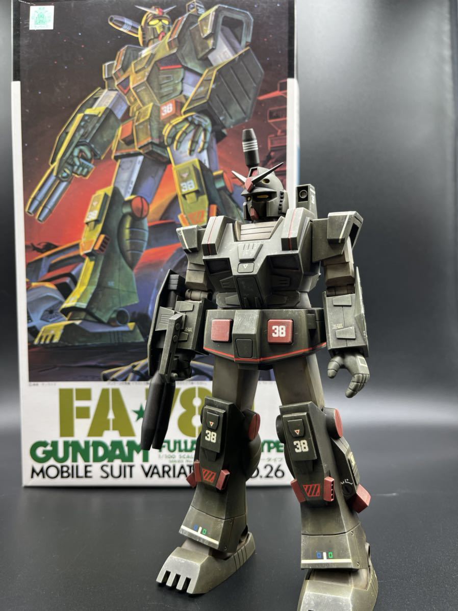 ガンプラ 完成品 旧キット 1/100 フルアーマーガンダム MSV 塗装済み
