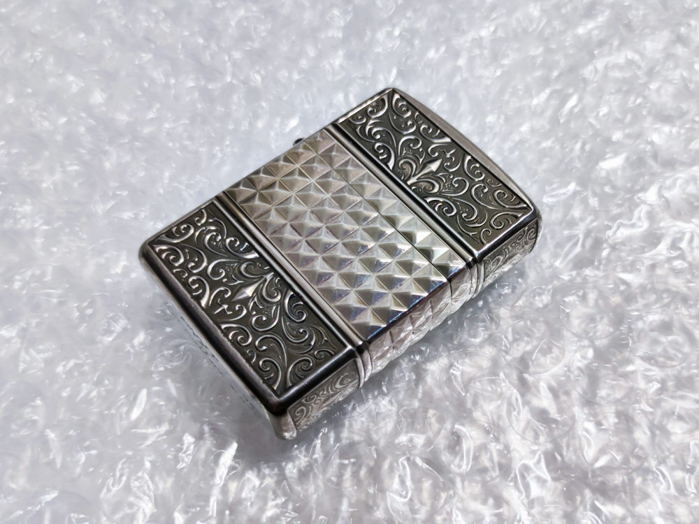 Zippo アーマーカスタムライン6 62SI-3D ジッポーライター 彫金  