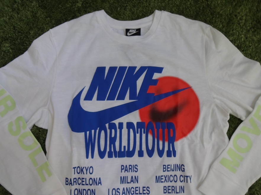 定価10,450円 NIKE ナイキ ワールドツアー ロングスリーブ Tシャツ M