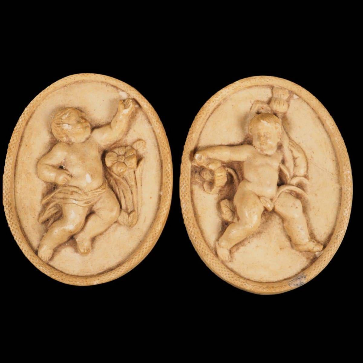 秀逸イタリア彫刻ルネサンス様式 愛らしい子供or 天使図プラスター壁飾り一対 躍動感ある美しい装飾レリーフ 本筋19世紀頃の風格漂う逸品 西洋彫刻 売買されたオークション情報 Yahooの商品情報をアーカイブ公開 オークファン Aucfan Com