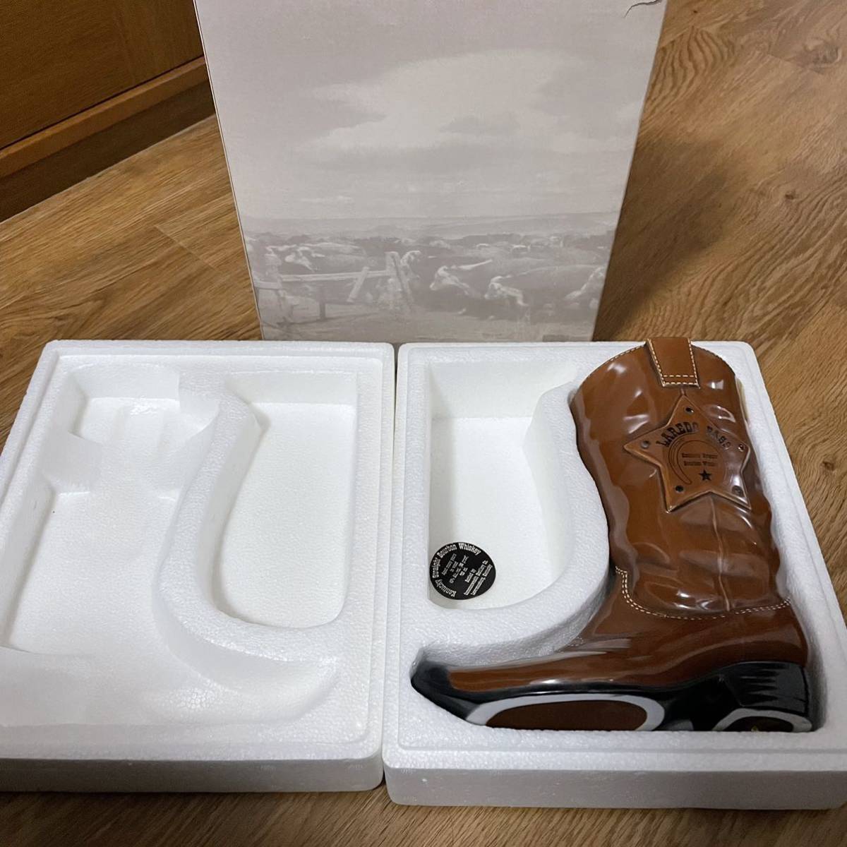 LAREDO PASS ケンタッキー バーボン ウイスキー カウボーイブーツ LAREDO PASS Kentucky Straight Bourbon Whiskey ケンタッキー