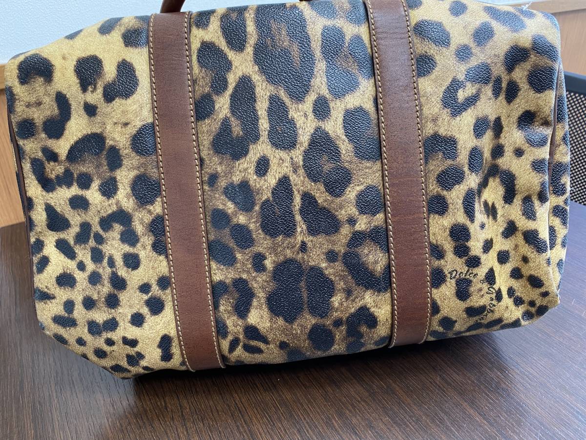 1円～ DOLCE＆GABBANA ドルチェ＆ガッバーナ ドルガバ トートバッグ 虎