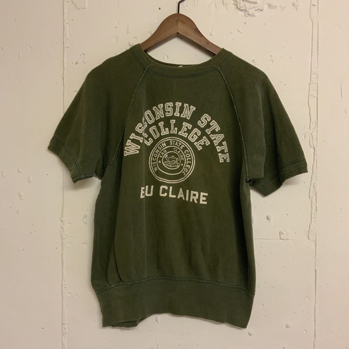 ランタグ ビンテージ 半袖スウェット Champion 50's60'sランナーズタグ