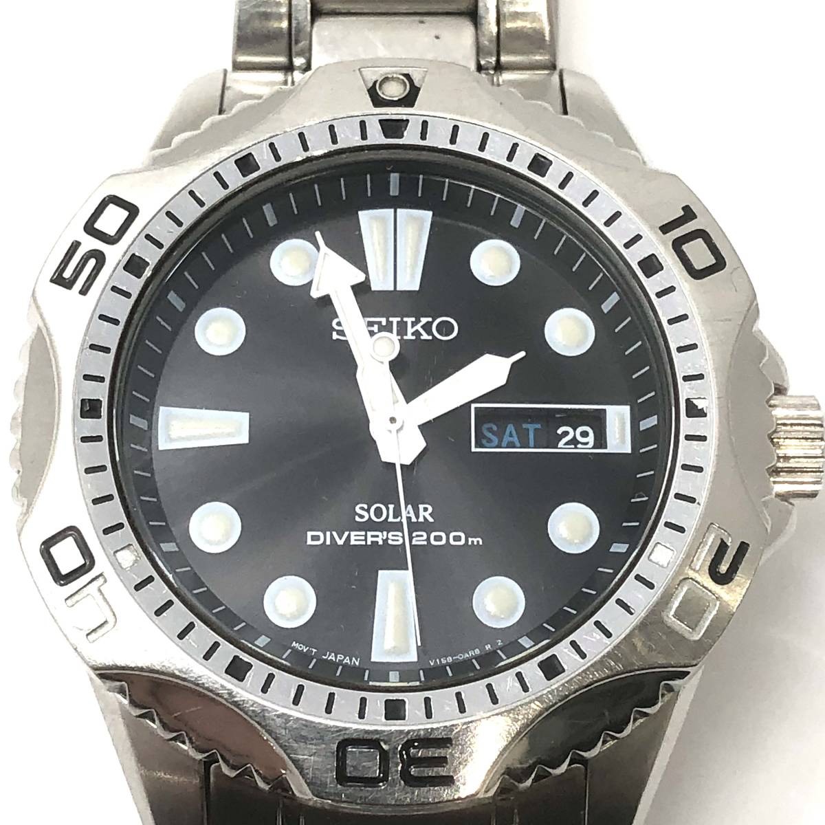SEIKO セイコー クオーツ 200m 8F35-00A0 パーペチュアルカレンダー 